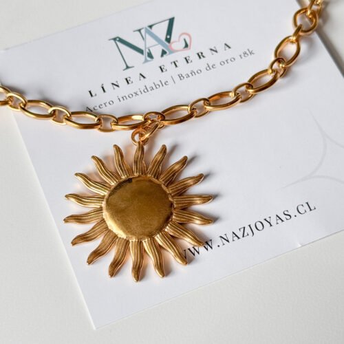 Collar - Sol dorado